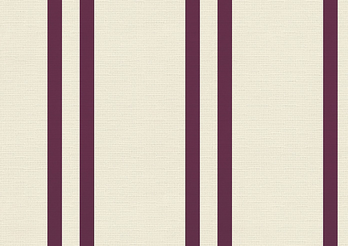 Winnies Stripe, Mulberry - Roman Blind - Image 7